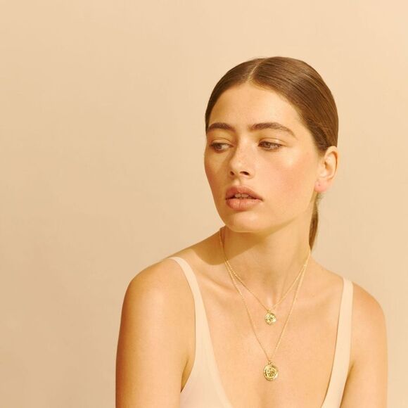 ✨ DOUBLE COIN NECKLACE✨ - Picture 2 of 4